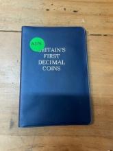 Britains First Decimal coins