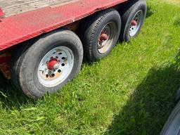 18 foot Heavy Duty Equipment Trailer -Triple Axle