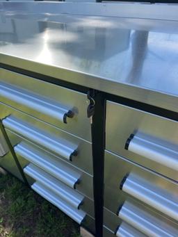 Stainless Steel Toolbox - Brand New