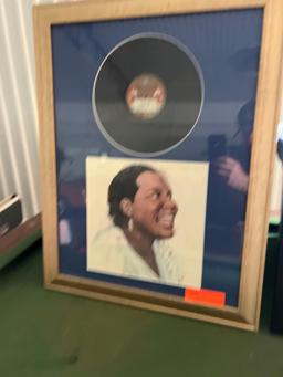 Lot of 3 Framed Music Memorabilia - Howlin Wolf, The Eagles and Bessie Smith
