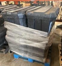 6 Rolling Storage Boxes of Pressure Testing Equipment