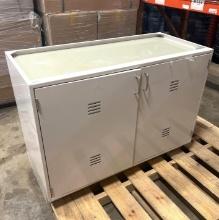 2 DR Vented Acid Cabinet - 35.25 in x 21 5/8 in x 48 in - New