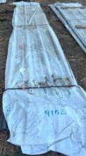 Brown R-Panel - 12 ft - 10 pieces - New