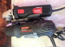 Drill Master 4-1/2 inch Angle Grinder and All-In-One Cutting Tool - Both Work