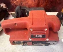 Black and Decker Belt Sander - Works