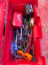 Red Toolbox with Misc. Tools