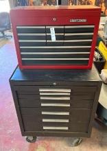 2 piece Rolling Toolbox with Contents