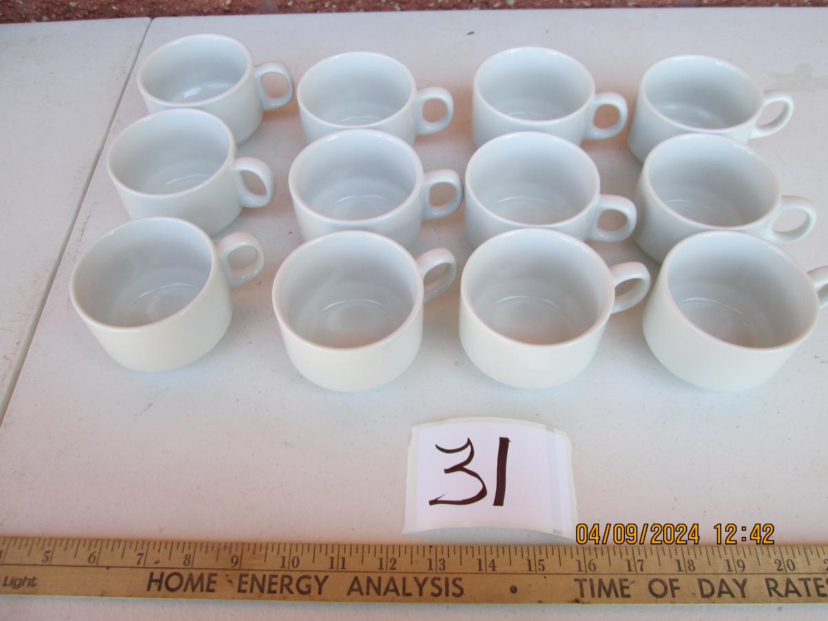 5 Poz Tuxton Coffee Cups