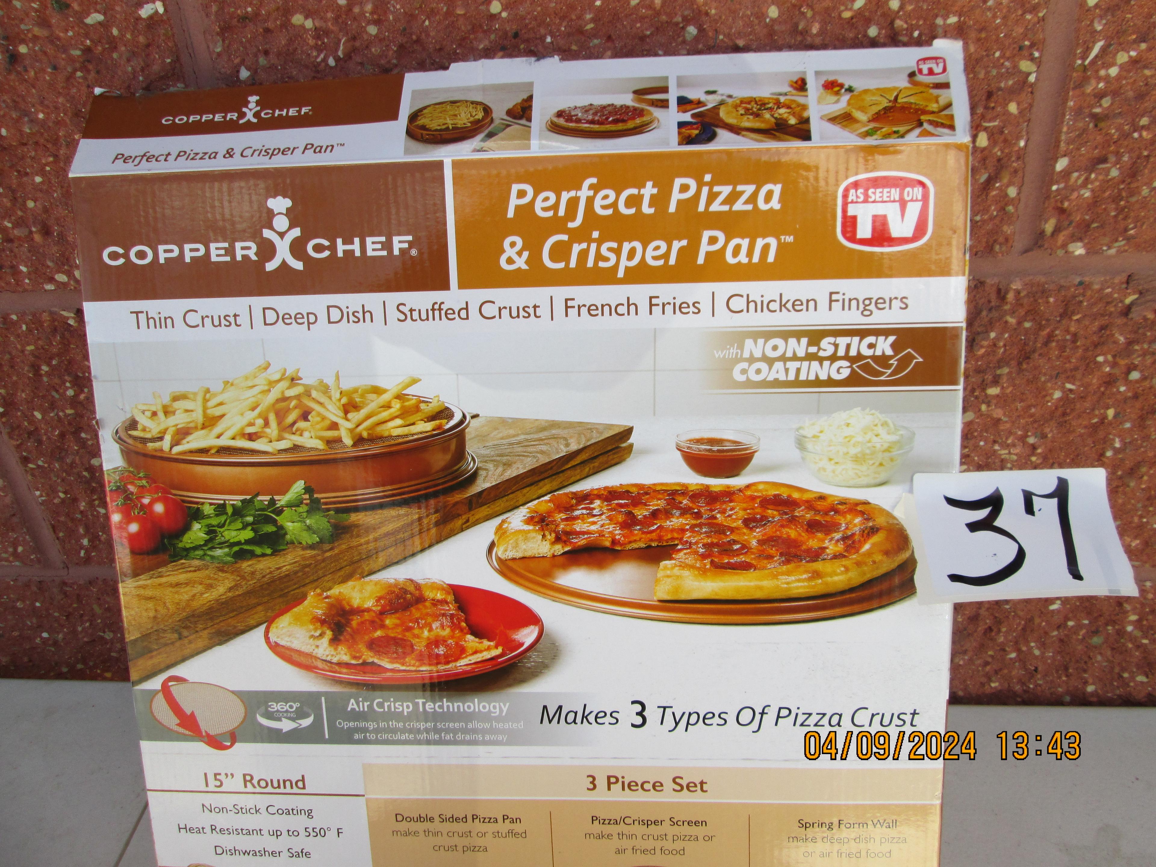 Copper Chef 15" Pizza Perfect Pizza Pan