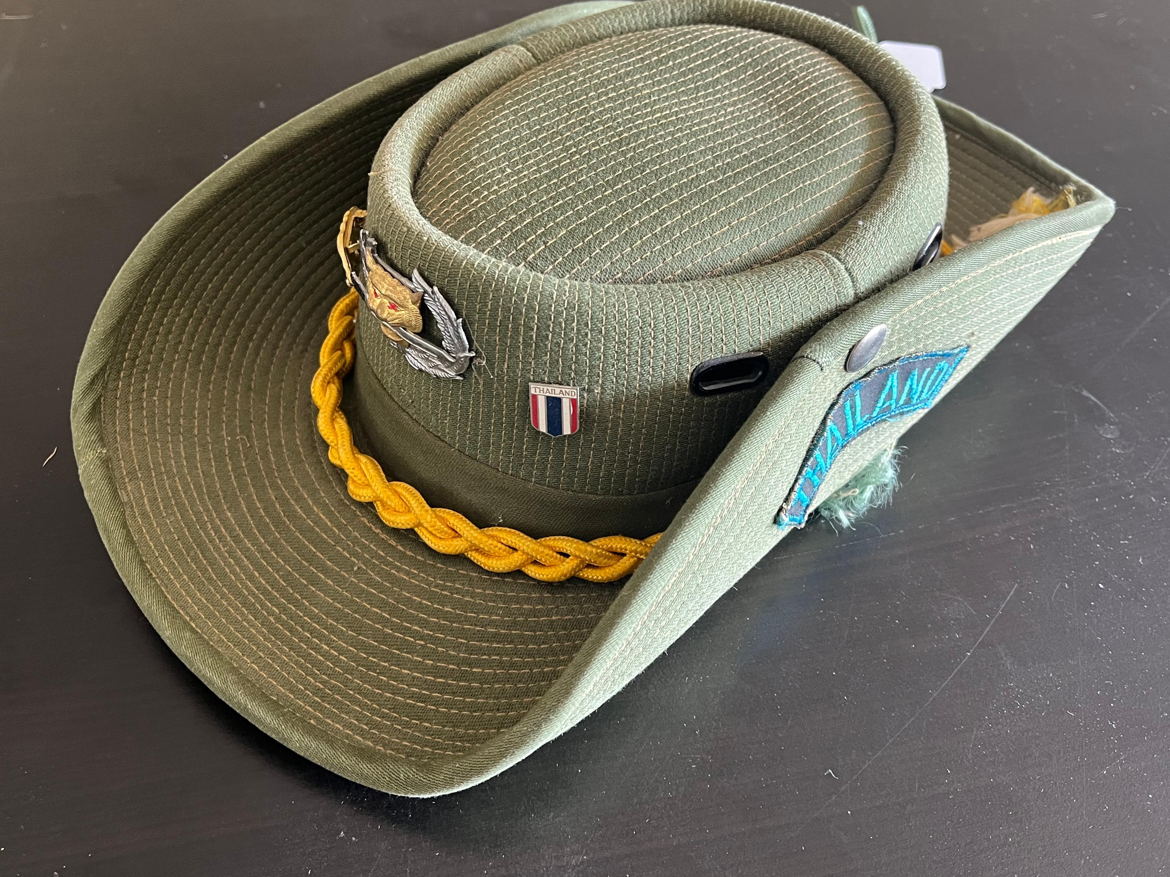 Vietnam War Thailand / Vietnam Patched Boonie Hat
