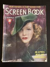 Marlene Dietrich/Screen Book Magazine 11/1937
