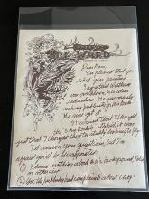 Four Page Signed Letter by Comic Artist Bill Ward