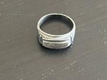WWII Silver and Gold "Manila" Souvenir Ring
