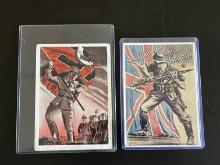 (2) WWII German Propaganda Postcards