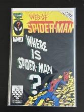 Web of Spider-Man Marvel Comic #18 1986