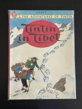 The Adventures of TinTin TinTin in Tibet Little Brown and company #1 Bronze Age 1975