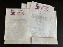 Fantasia Folder With Fantasia Press Kit Walt Disney Presents New Recording Conducted by Irwin Kostal