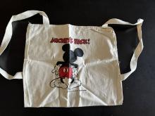 1975 Vintage Mickey Mouse Backpack Canvas Bag Walt Disney Productions