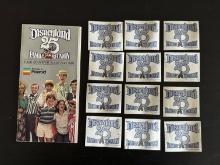 Original Vintage Disneyland 25 Family Renunion Souvenir Guide 1980 Presented by Polaroid with Pullou