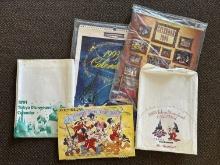 5 TOKYO DISNEY Calendars Large Hanging With Great Color Pictures Walt Disney Company 1990-1993