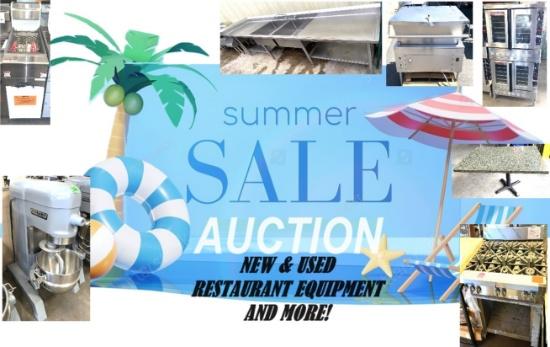 Summer SALE Auction - Restaurant Equipment