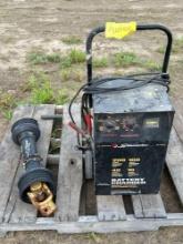 Battery charger and PTO shaft