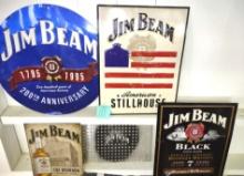 METAL JEAM BEAM WALL ART- PICK UP ONLY