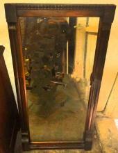 ANTIQUE VICTORIAN MIRROR - PICK UP ONLY