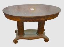 ANTIQUE LIBRARY TABLE - PICK UP ONLY