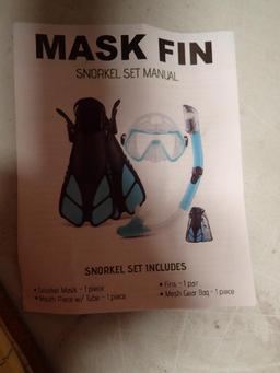 Mask Fin Snorkel Set