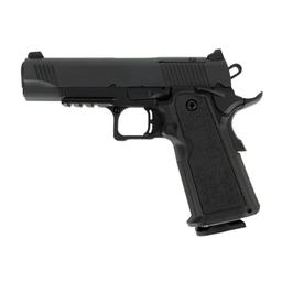 Tisas 1911 Double Stack Carry Pistol - Black | 9mm | 4.25" Barrel | 17rd | Optic Ready