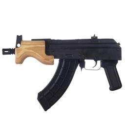Century Arms Romanian Micro Draco Stamped AK-47 Pistol - Black | 7.62x39 | 6" Barrel | Wood