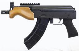 Century Arms VSKA Micro Draco AK-47 Pistol- Black | 7.62x39 | 6" Barrel | 30rd | Hardwood Handguard