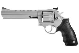 Taurus 608 Revolver - Stainless Steel | 357 Mag / 38 Spl +P | 6.5" Barrel | 8rd | Rubber Grip