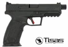 Tisas PX-9 Duty Pistol - Black | 9mm | 4.6" Threaded Barrel | 20rd | Optic Ready
