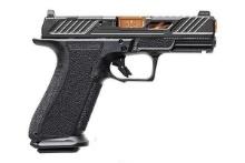 Shadow Systems XR920 Elite Pistol - Black | 9mm | 4" Spiral Fluted Bronze Match Barrel | 17rd |