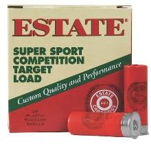 Estate Cartridge SS12H8 Super Sport Competition Target 12 Gauge 2.75 1 18 oz 8 Shot 25 Per Box