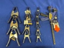 IRWIN METAL SPRING CLAMPS AND IRWIN QUICK GRIP