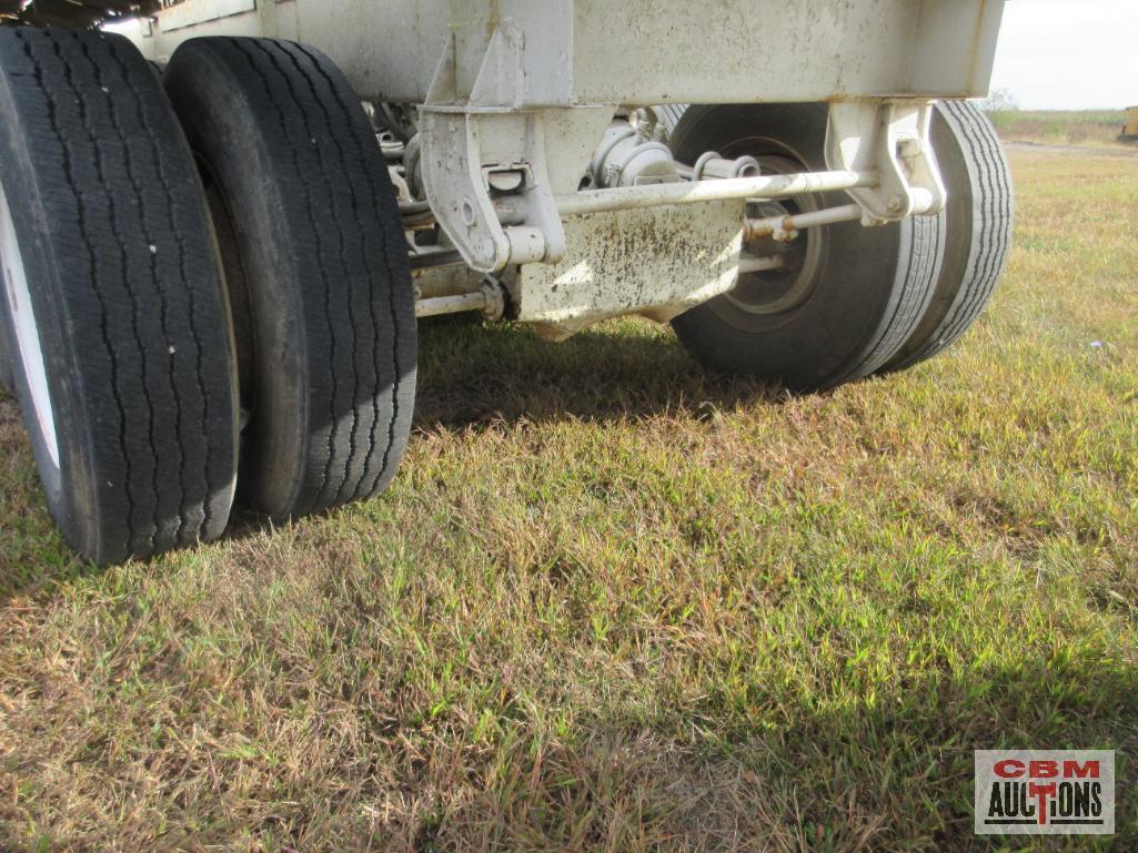 1995 Ranco Tri-Axle Belly Dump Trailer, Pup Trailer Hitch, Ranch Manufacturing Vin #