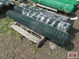 (3) Rolls Of Diggit 6' Holland Wire Mesh Fence *SOUTH