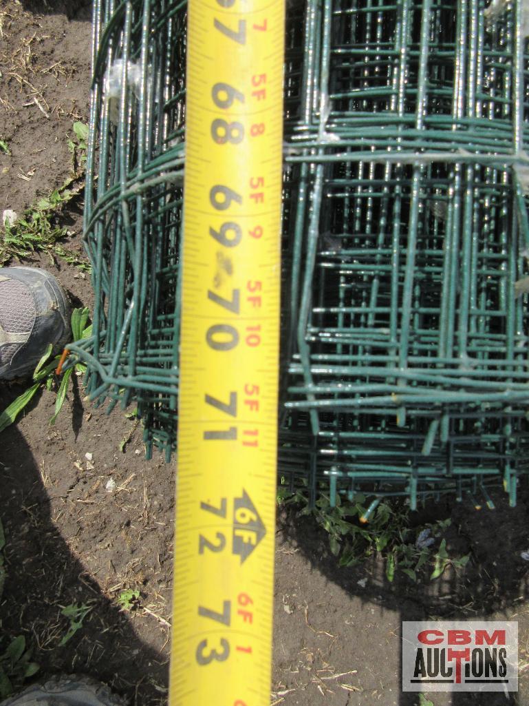 (3) Rolls Of Diggit 6' Holland Wire Mesh Fence *SOUTH