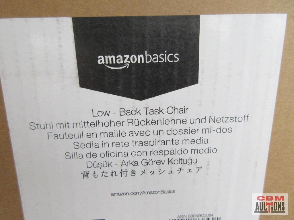 New in Box - Amazonbasics...B000XBC3J8...Low- Back Task Office Chair... *DLF