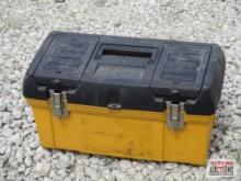 Unbranded Yellow &... Black Toolbox w/ Sockets, Fasteners, & Misc. Tools *HLF