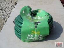 DO-IT 100' x 5/8" Reinforced Construction Green Garden Hose *GRM