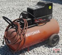 Craftsman 919.15292-1 Air Compressor, 4HP, 25 Gallon, Single Cylinder, 120V - Runs .*CLF