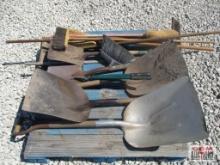 Shovels, Shop Brooms, Broom Heads, Loppers & Misc. Lawn & Garden Tools...