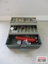 Tackle Box w/ Misc. Fasteners & Hand Tools... *CLT