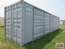 2024 40' Cargo Shipping Container 2-13' Double Doors On The Side And Rear Doors, One Trip Use