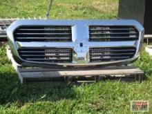 Dodge Ram 1500 Factory Grill - CH1200367 Chrome & Black Grill Assembly for 2013-2014 Ram 1500