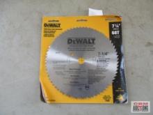 Dewalt...DW3329 7-1/4" Industrial Steel Saw Blade 68 Steel teeth, 5/8" Arbor... *CLT